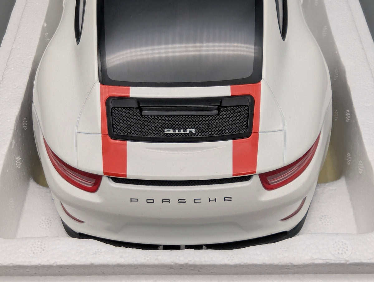 Modellautos 1:12 Minichamps Porsche 911 R 2016 Weiß mit OVP