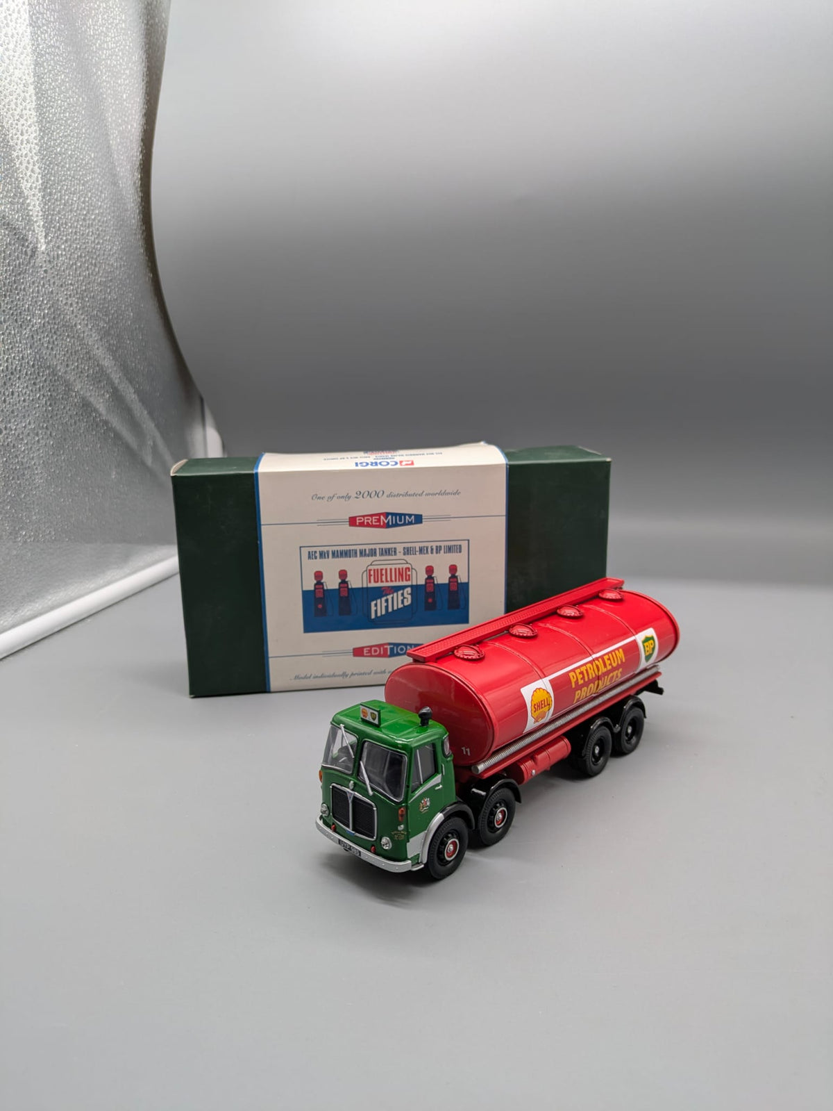 LKW Modell 1:50 Corgi CC11502 AEC MkV Mammoth Major Tanker mit OVP