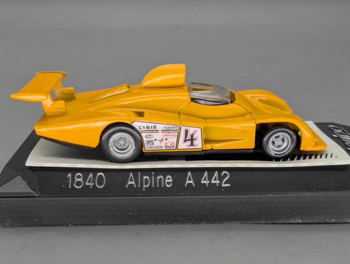 Modellautos 1:43 Solido Yesterday 1840 Alpine A 442 #3 Gelb mit Decals und  OVP