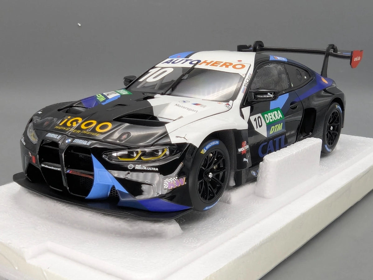 Modellautos 1:18 Minichamps BMW M4 GT3 DTM 2022 Team Walkenhorst #10 E. Muth OVP