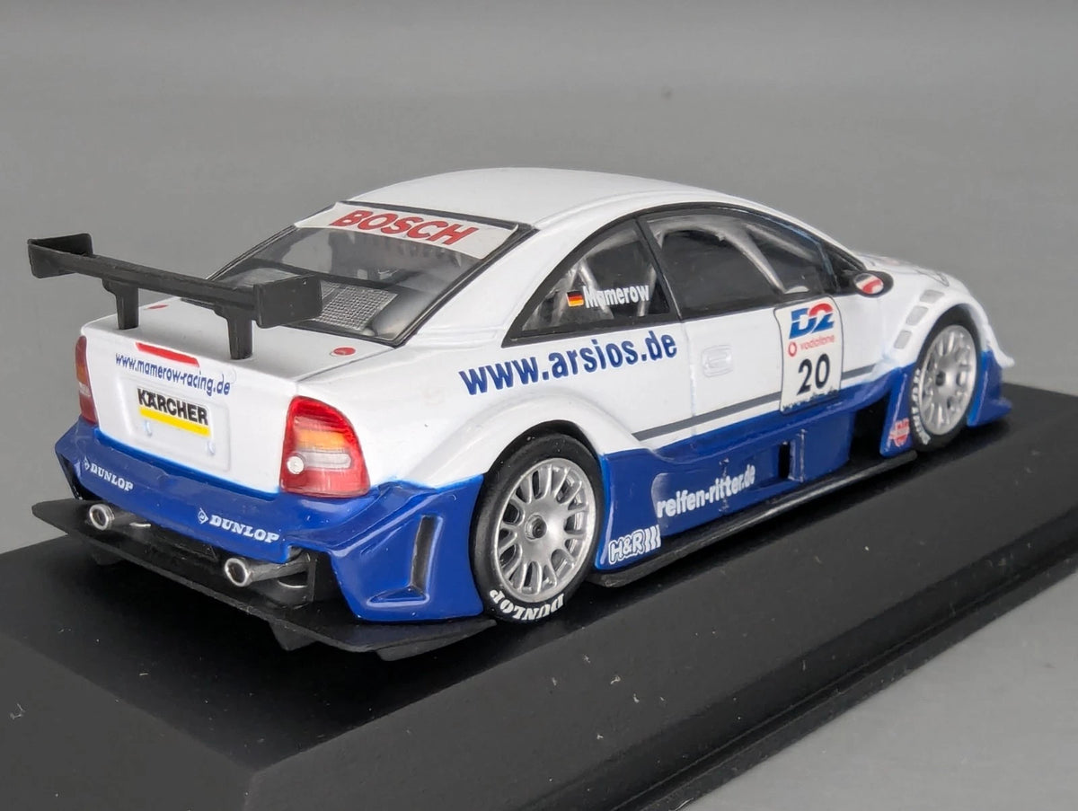 Modellautos 1:43 Minichamps Opel Astra V8 DTM 2002 #20 Peter Mamerow OVP