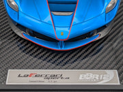 Modellautos 1:12 BBR Ferrari LaFerrari Aperta Blau UNIKAT Ltd. 01/01 Vitrine OVP