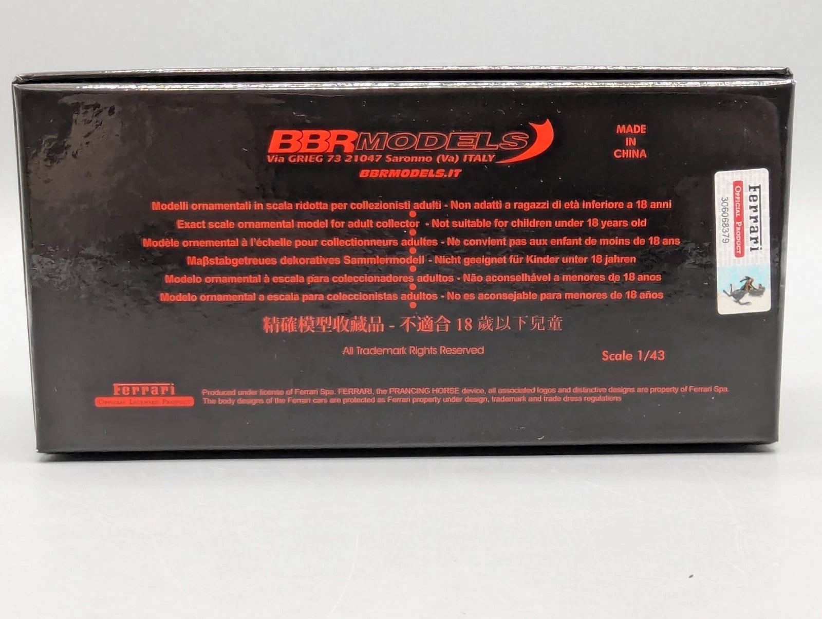 Modellautos 1:43 BBR Executive Ferrari SF90 Stradale Chameleon 22/30 OVP