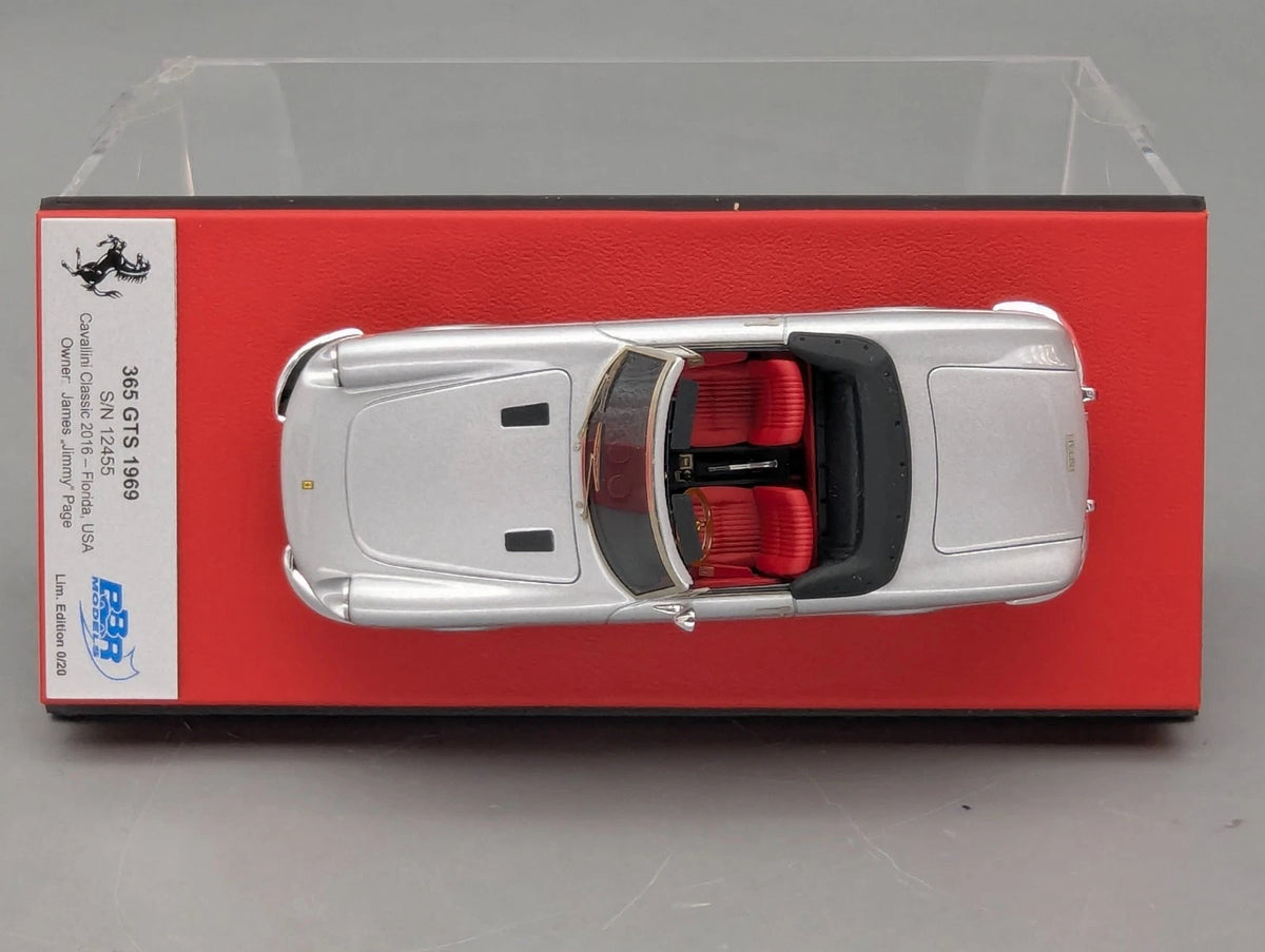 Modellautos 1:43 BBR Ferrari 365 GTS 1969 S/N 12455 Jimmy Page  Ltd 0/20 mit OVP