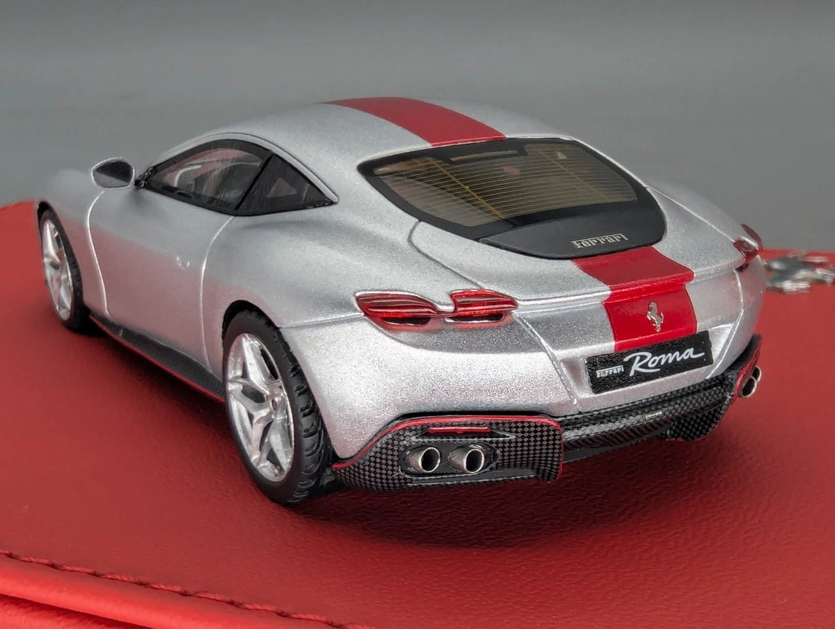 Modellautos 1:43 BBR Ferrari Roma Silver Sanus Matt Ltd. 42/60 mit OVP