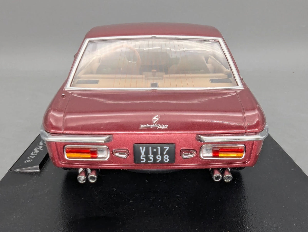 Modellautos 1:18 KK-Scale Lamborghini Islero S 1969 Rot mit OVP