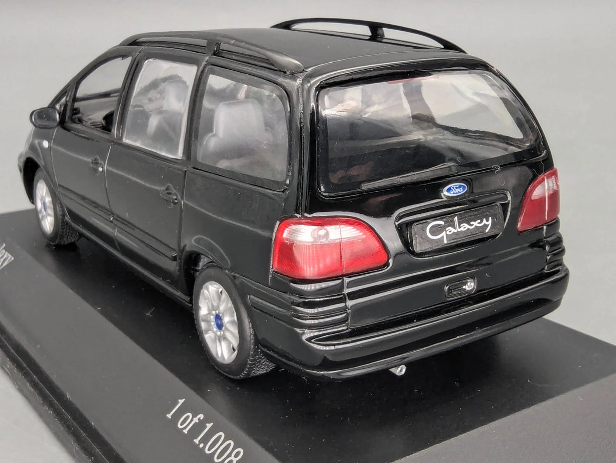 Modellautos 1:43 Minichamps Ford Galaxy Schwarz 2000 nicht 1995 mit OVP