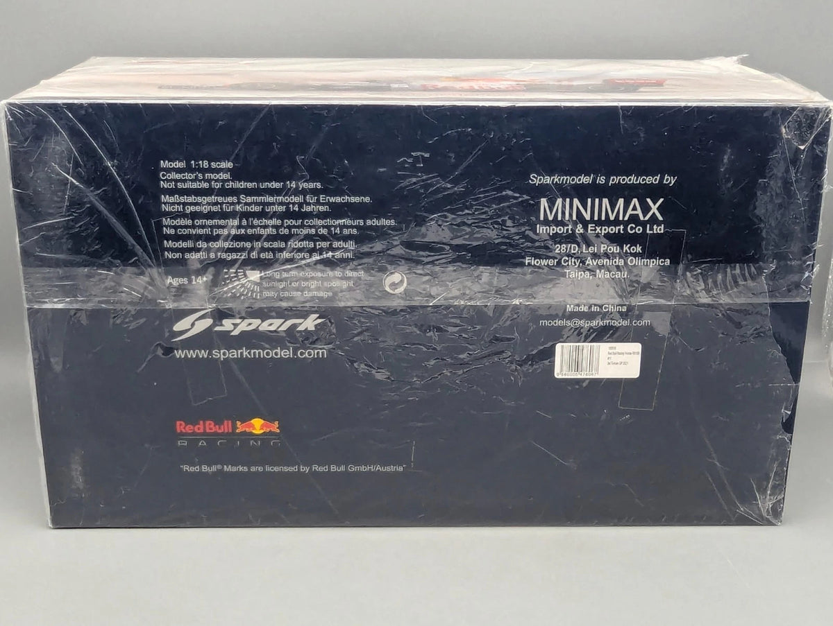 Modellautos 1:18 Spark Honda Red Bull RB16B 3rd Turkish GP 2021 #11 Perez OVP