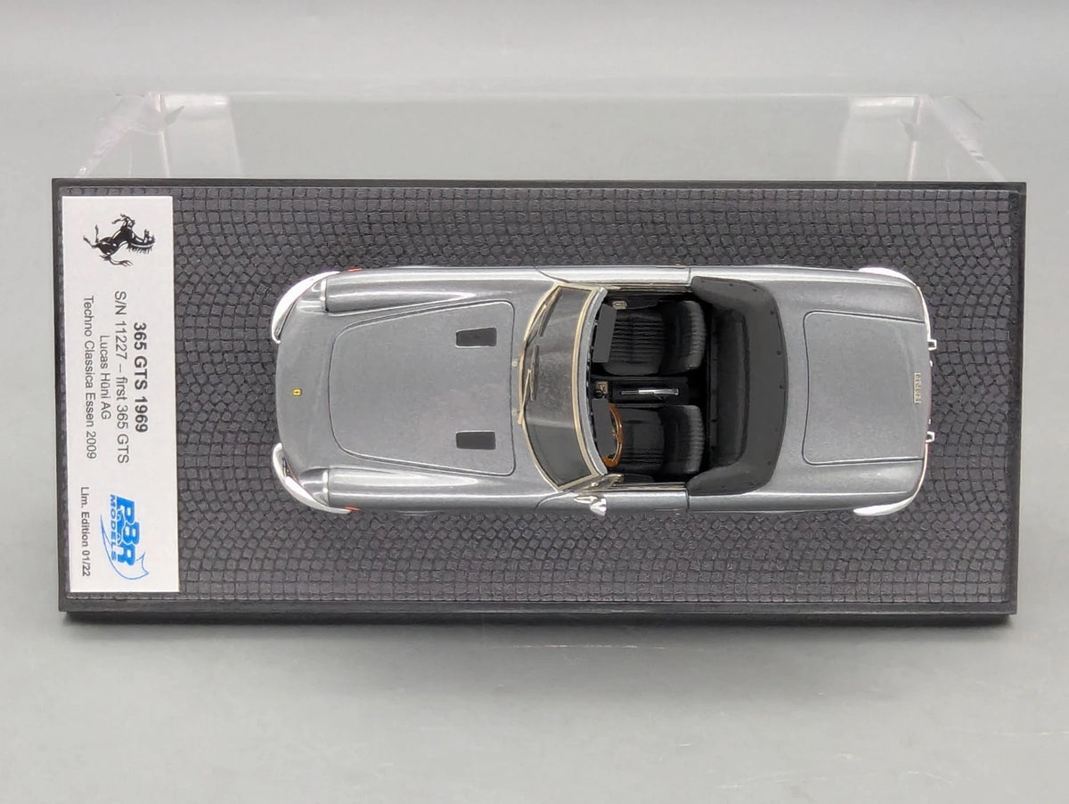 Modellautos 1:43 BBR Ferrari 365 GTS 1969 S/N 112227 First 365 GTS Ltd 01/22 OVP