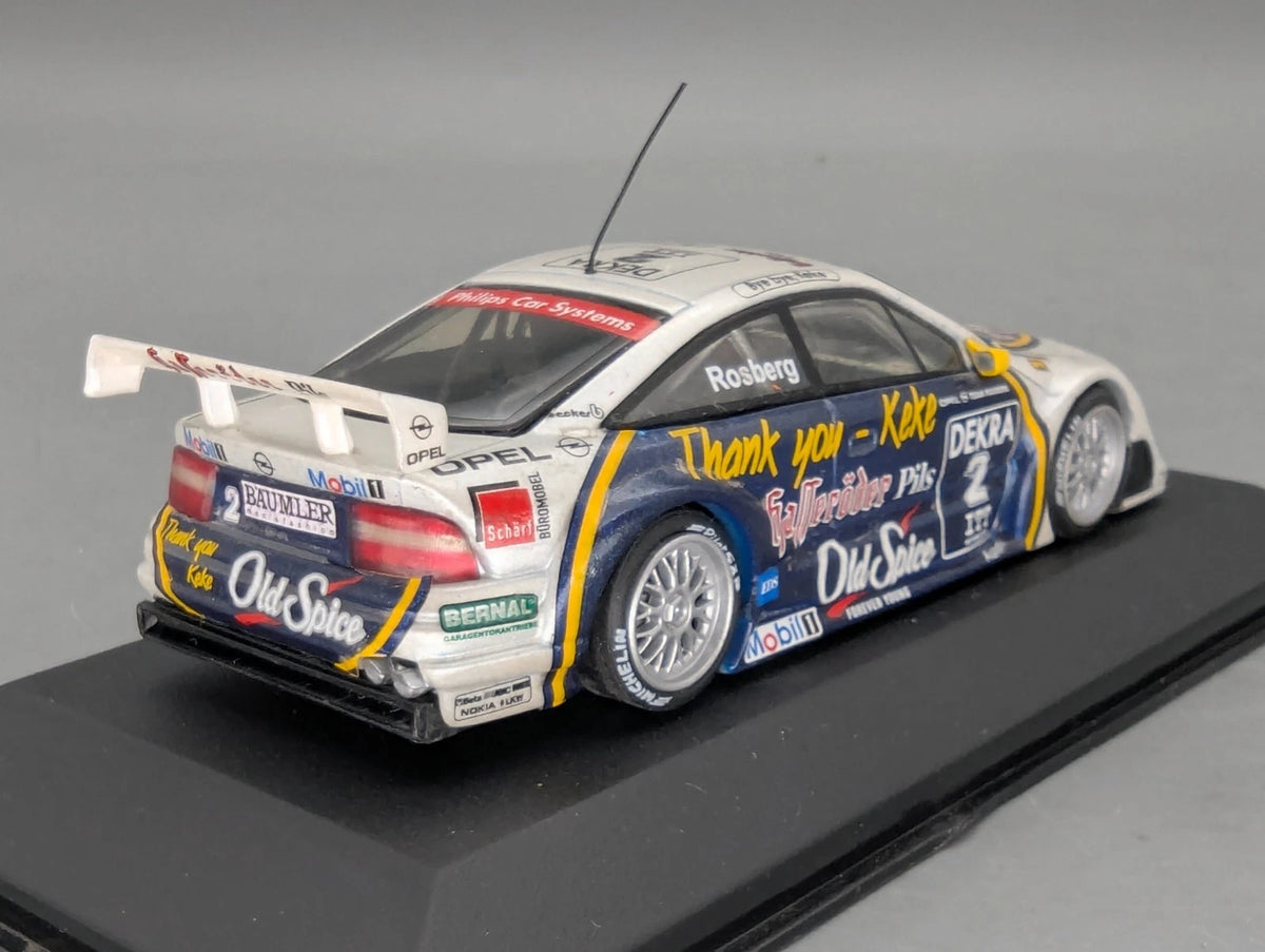 Modellautos 1:43 Minichamps Opel Calibra V6 DTM 1996 Bye Bye Keke #2 Rosberg OVP