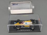 Modellautos 1:43 Spark S1707 Renault RE40 3rd French GP 1983 #16 E. Cheever OVP