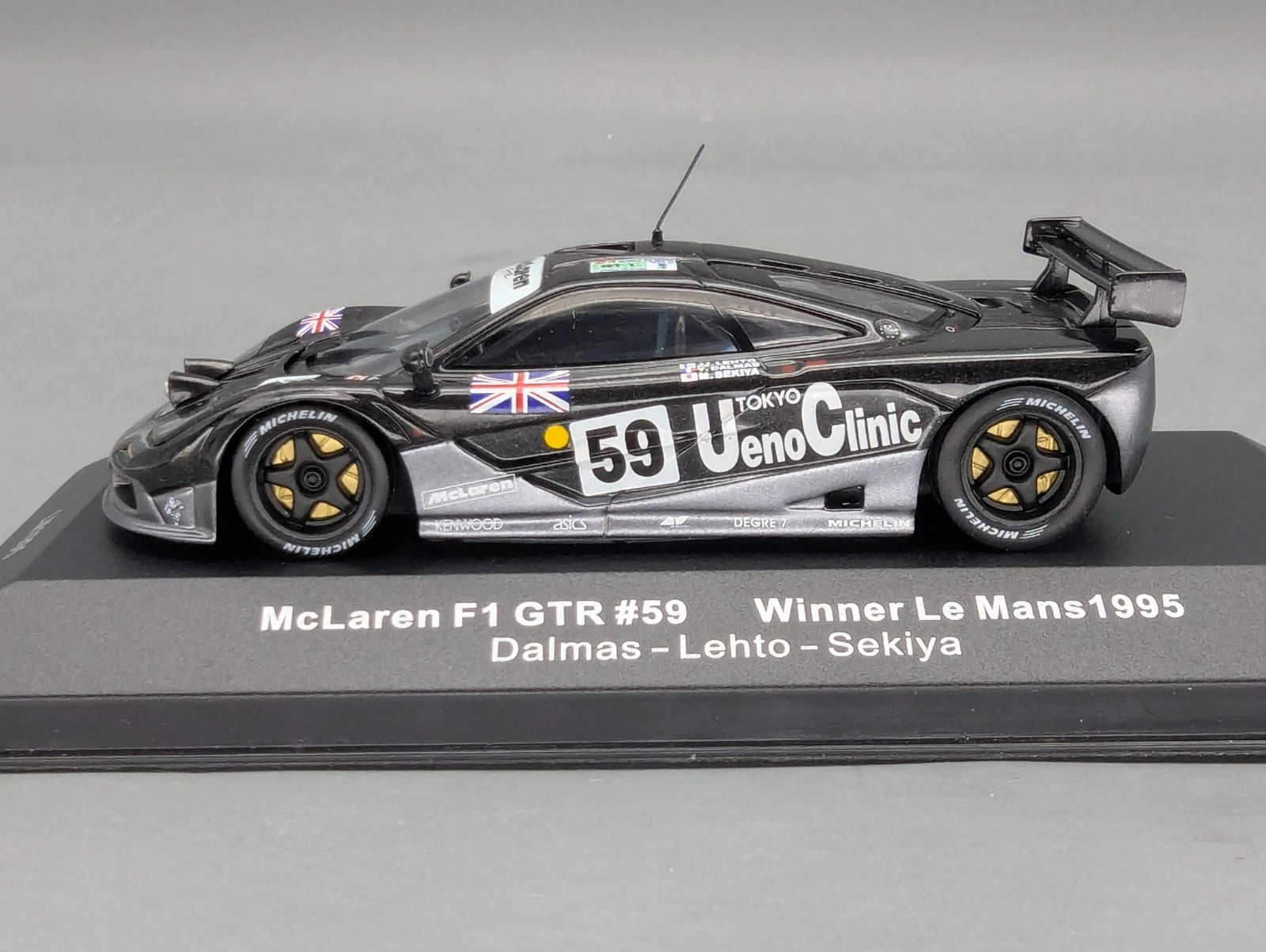 Modellautos 1:43 IXO McLaren F1 GTR WINNER Le Mans 1995 #59 Dalmas u. A. mit OVP