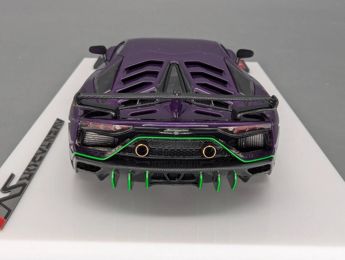 Eidolon Make Up 1:43 Lamborghini Aventador SVJ 2018 Limited 41/50 Viola Pac. OVP