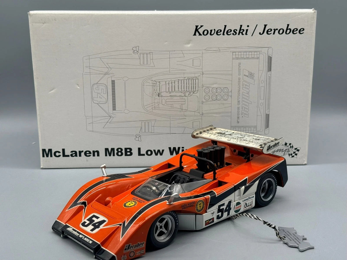 Modellautos 1:18 GMP McLaren M8B Low Wing Koveleski Jerobee #54 mit OPV