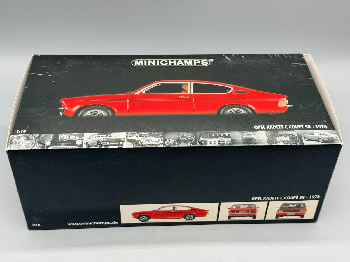 Modellautos 1:18 Minichamps Opel Kadett C Coupe SR 1976 mit OVP