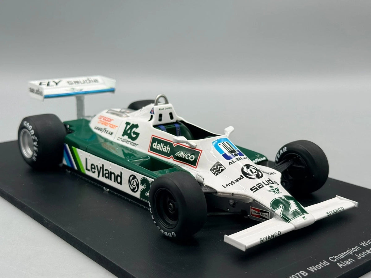 Modellautos 1:18 Spark Williams FW07B World Champion Winner Canadian 1980 + OVP