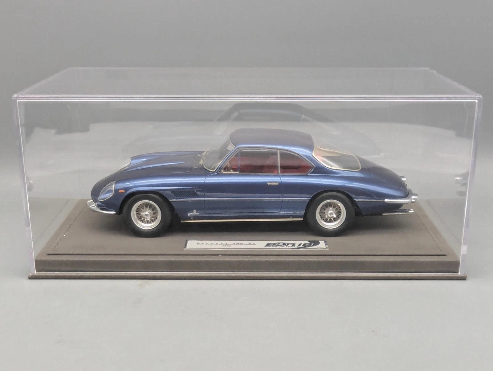 Modellautos 1:18 BBR Ferrari 400 Superamerica 1962 Met. Blue 01/72 Stück mit OVP