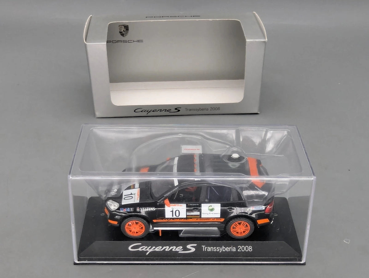 Modellautos 1:43 Minichamps Porsche Cayenne Transsyberia 2008 #10 WAP Dealer OVP