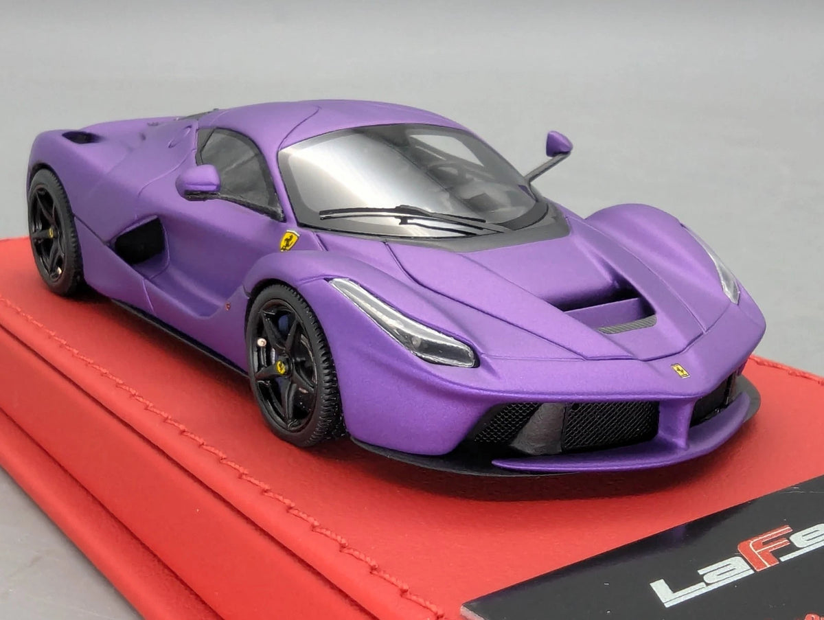 Modellautos 1:43 BBR Executive Ferrari LaFerrari Matt Mica Violet 06/15 OVP
