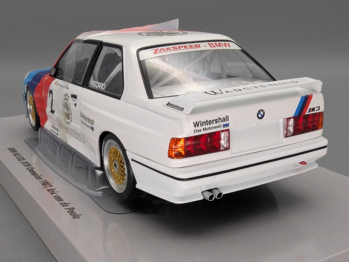 Modellautos 1:18 Werk83 BMW M3 E30 DTM Champion 1987 #2 E. van de Poele mit OVP