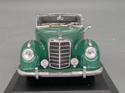 Modellautos 1:43 Minichamps Mercedes Benz 300 S Cabrio Softtop Offen Grün OVP
