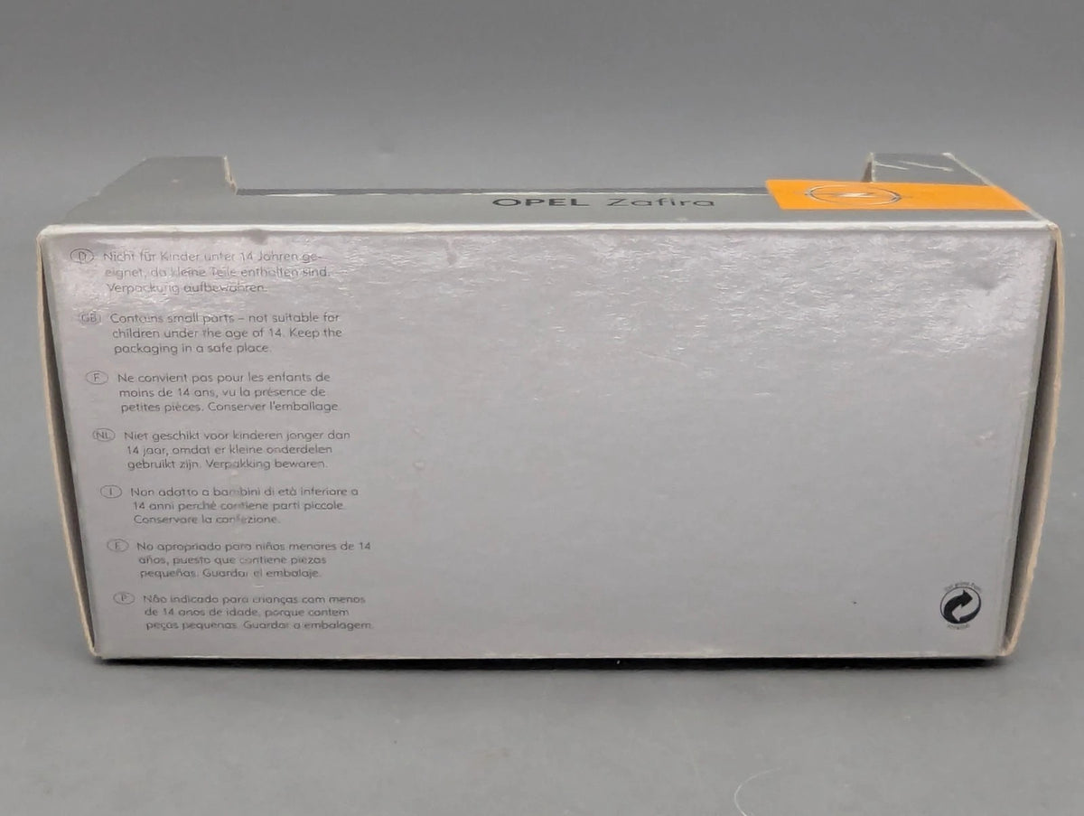 Modellautos 1:43 Minichamps Opel Zafira Rot Metallic mit Dealer OVP