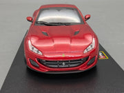 Modellautos 1:43 Bburago Ferrari Portofino Rot Metallic in Vitrine mit OVP