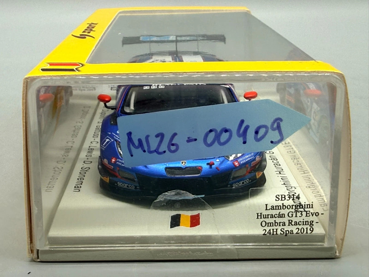 Modellautos 1:43 Spark Lamborghini Huracan GT3 Evo 24h Spa 2019 mit OVP