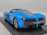 Modellautos 1:12 BBR Ferrari LaFerrari Aperta Blau UNIKAT Ltd. 01/01 Vitrine OVP