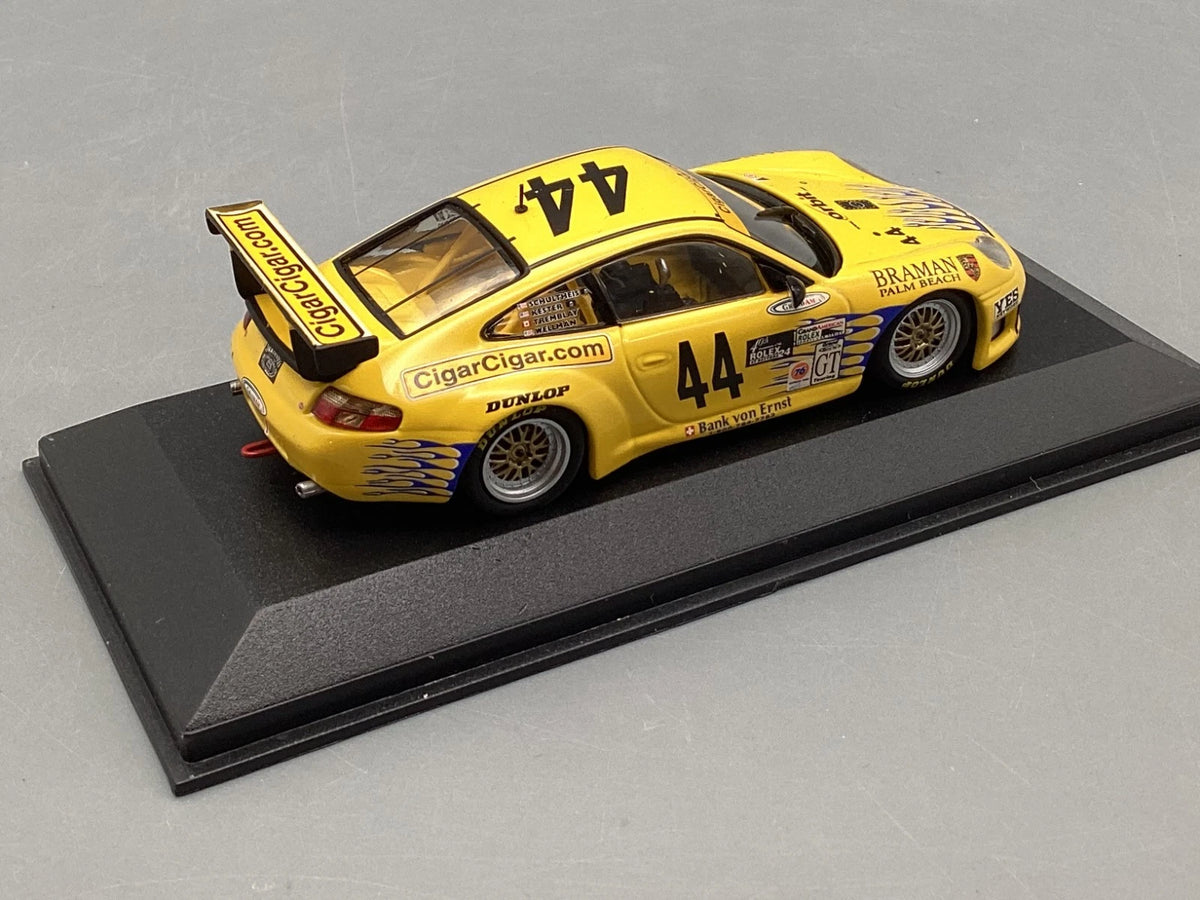 Modellautos 1:43 Minichamps Porsche 911 GTR3R Daytona 2002 #44 mit OVP
