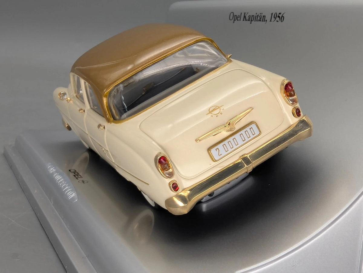 Modellautos 1:43 Ixo PCT Opel Car Collection 2-Mio. Opel Kapitän 1956 Dealer OVP