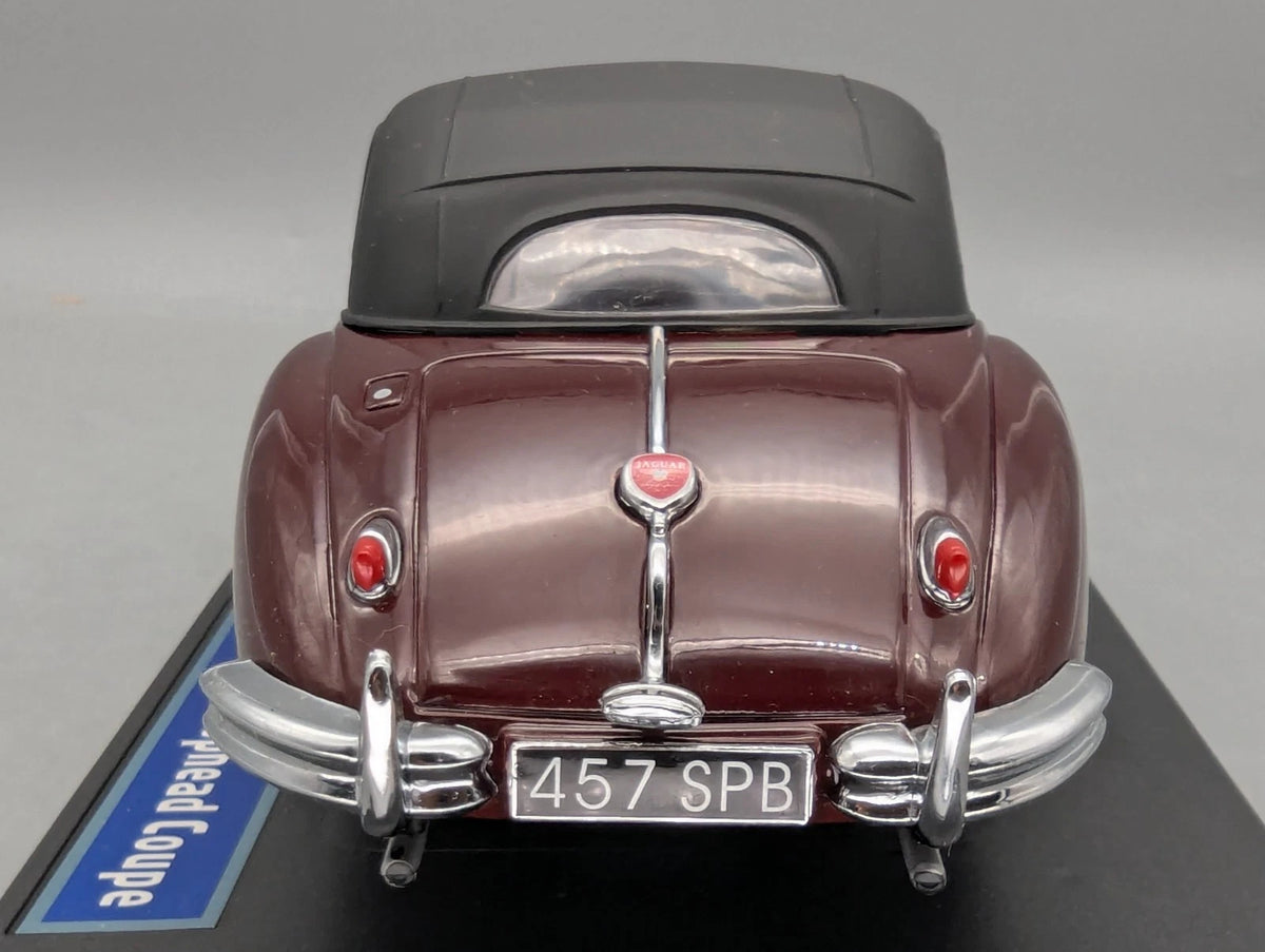 Modellautos 1:18 Sun Star Jaguar XK140 Drophead Coupe Dunkel Rot mit OVP
