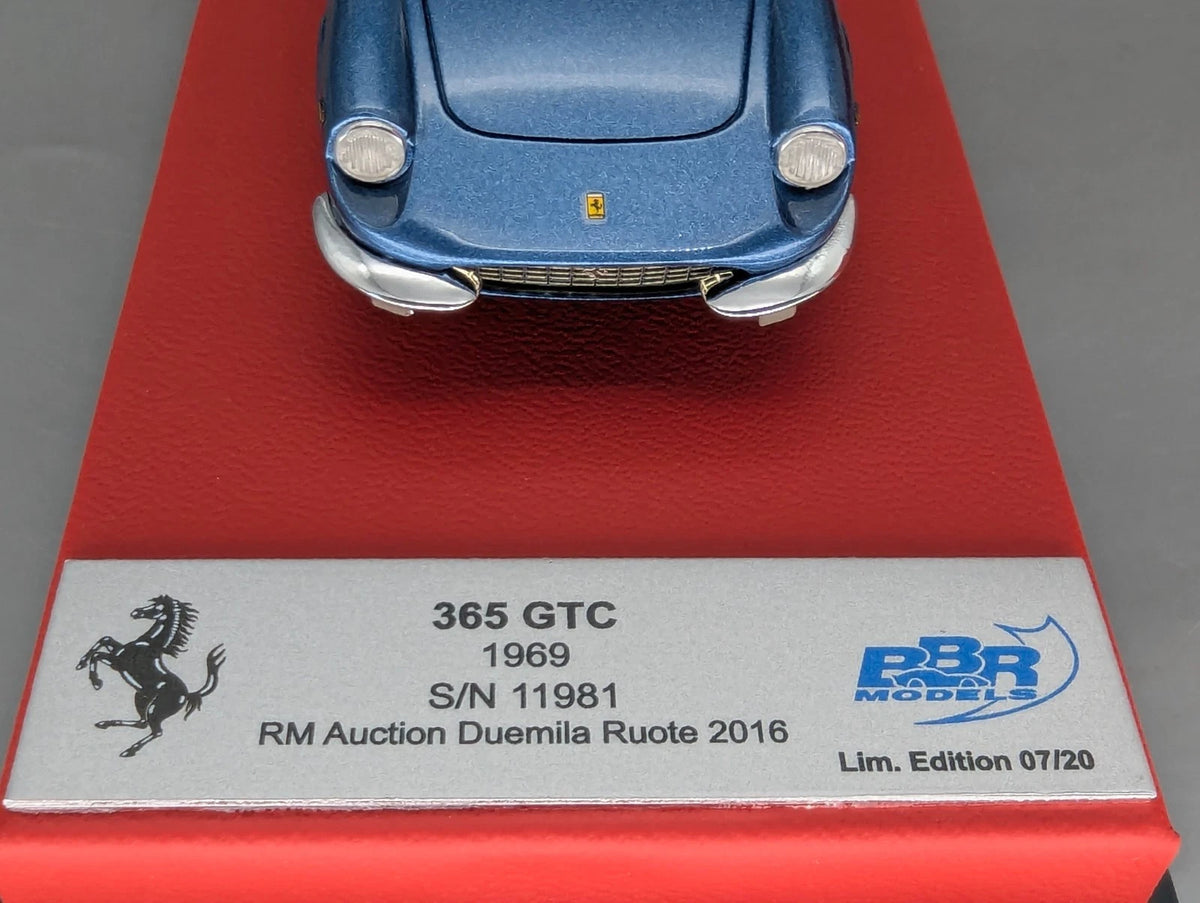 Modellautos 1:43 BBR Ferrari 365 GTC 1969 RM Auction Duemila 2016 Ltd 07/20 OVP