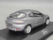 Modellautos 1:43 Minichamps Ford Puma Silbergrau Metallic mit Dealer OVP