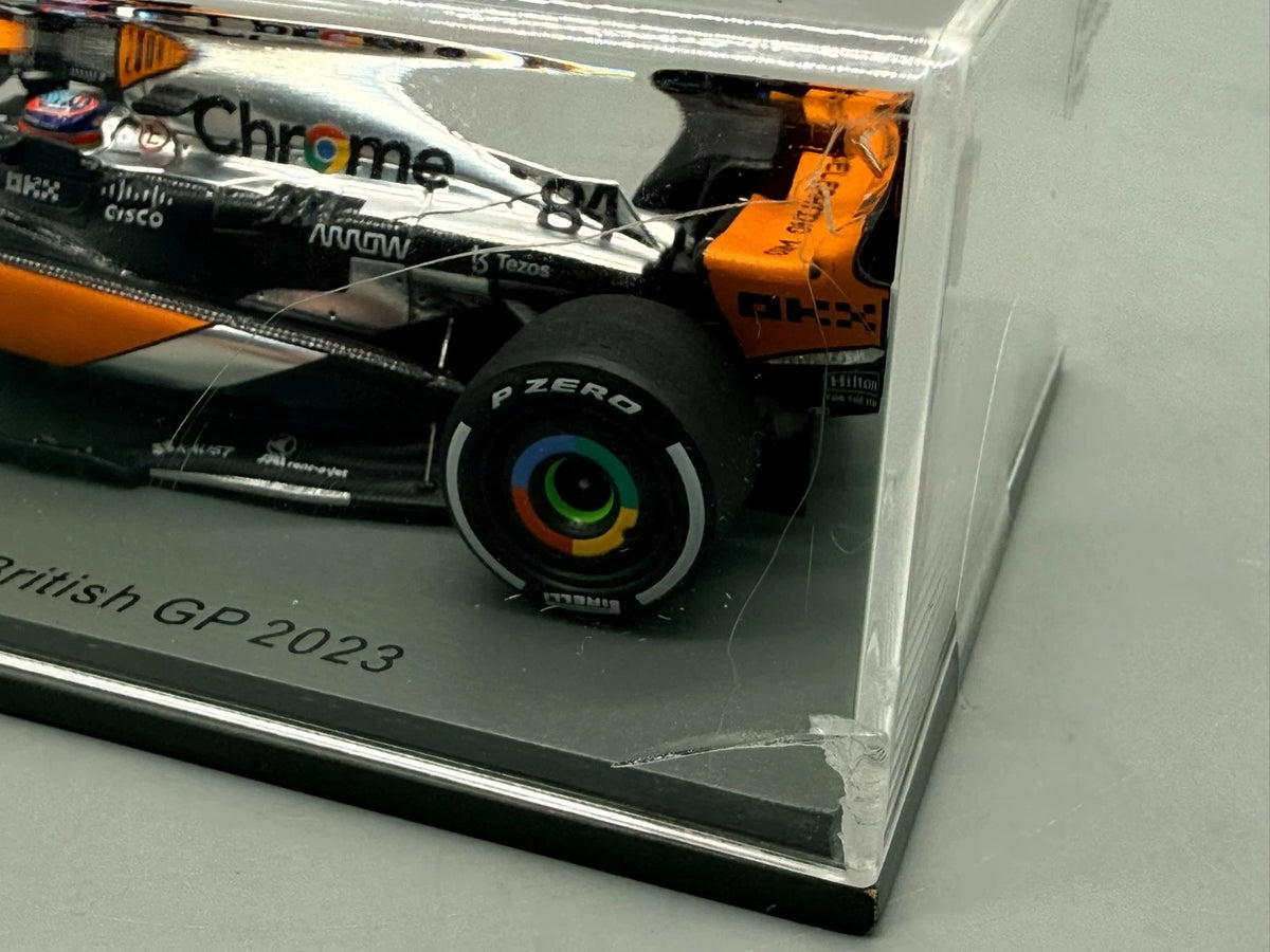 Modellautos 1:43 Spark McLaren MCL60 McLaren 4th British GP 2023 mit OVP
