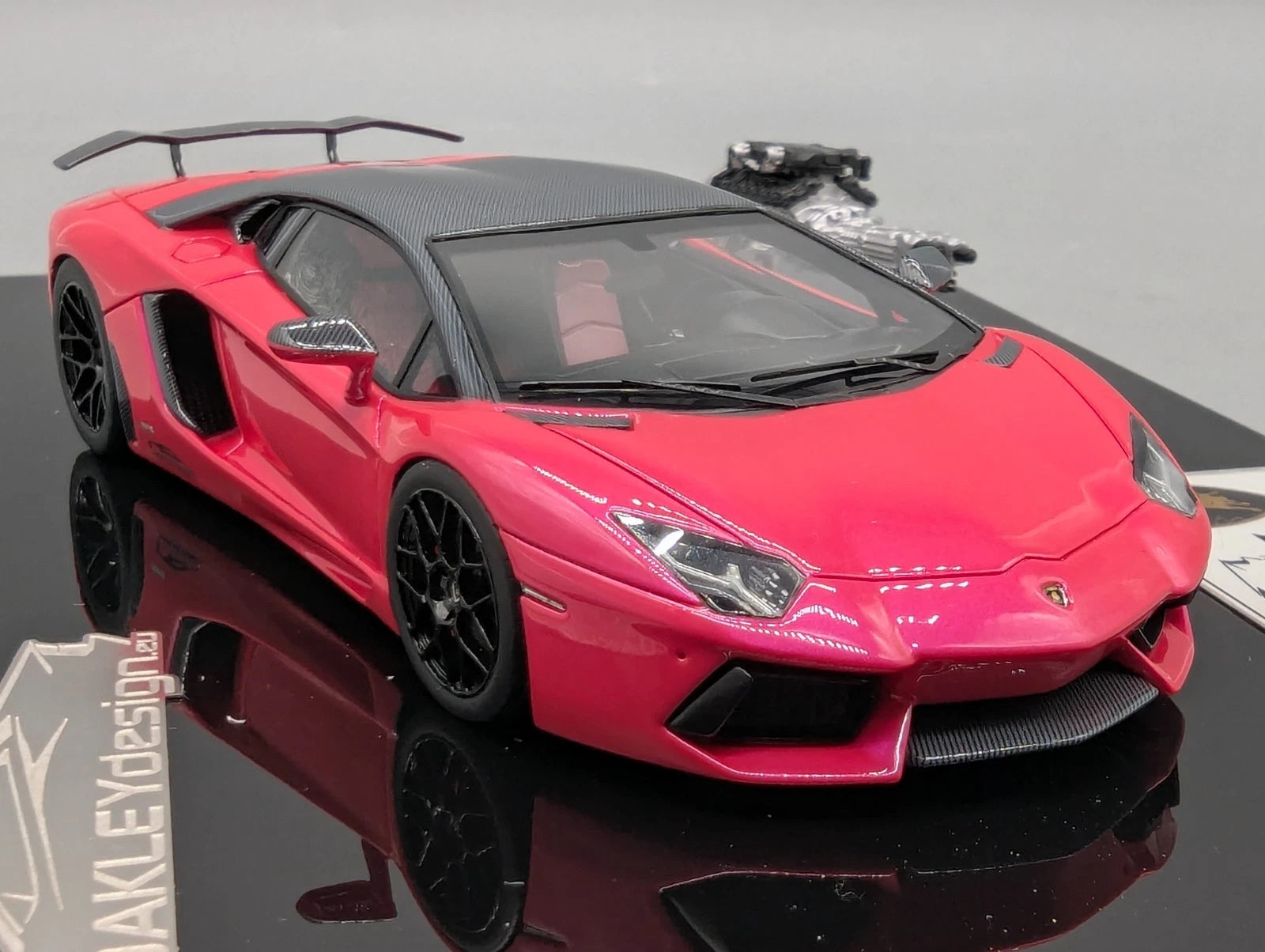 Eidolon Make Up 1:43 Lamborghini Aventador LP760-2 Engine Set Oakley 05/05 OVP