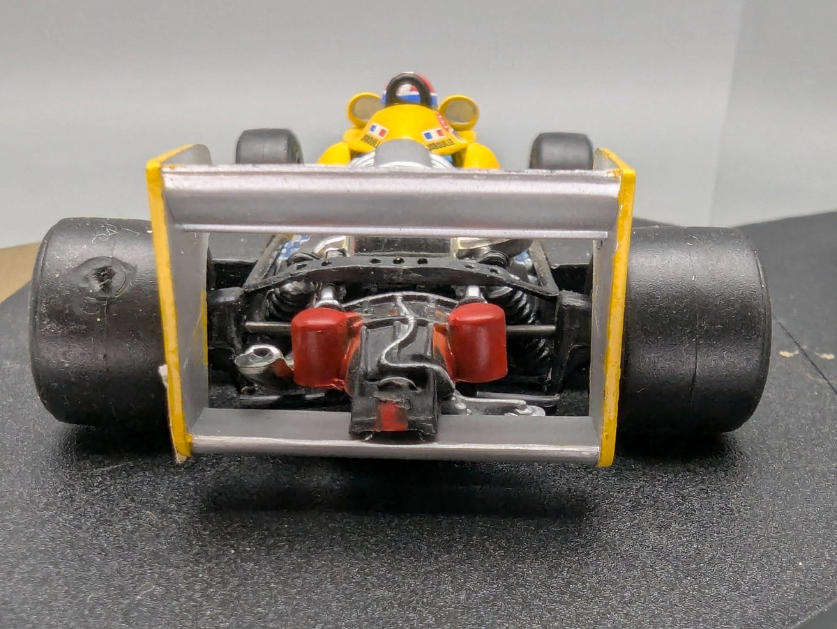 Modellautos 1:43 Quartzo Renault RS01/1 British GP 1977 #15 Jabouille Vitrine