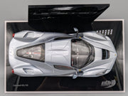 Modellautos 1:18 BBR Ferrari LaFerrari 2013 Silver Alloy Lt 03/10 OVP
