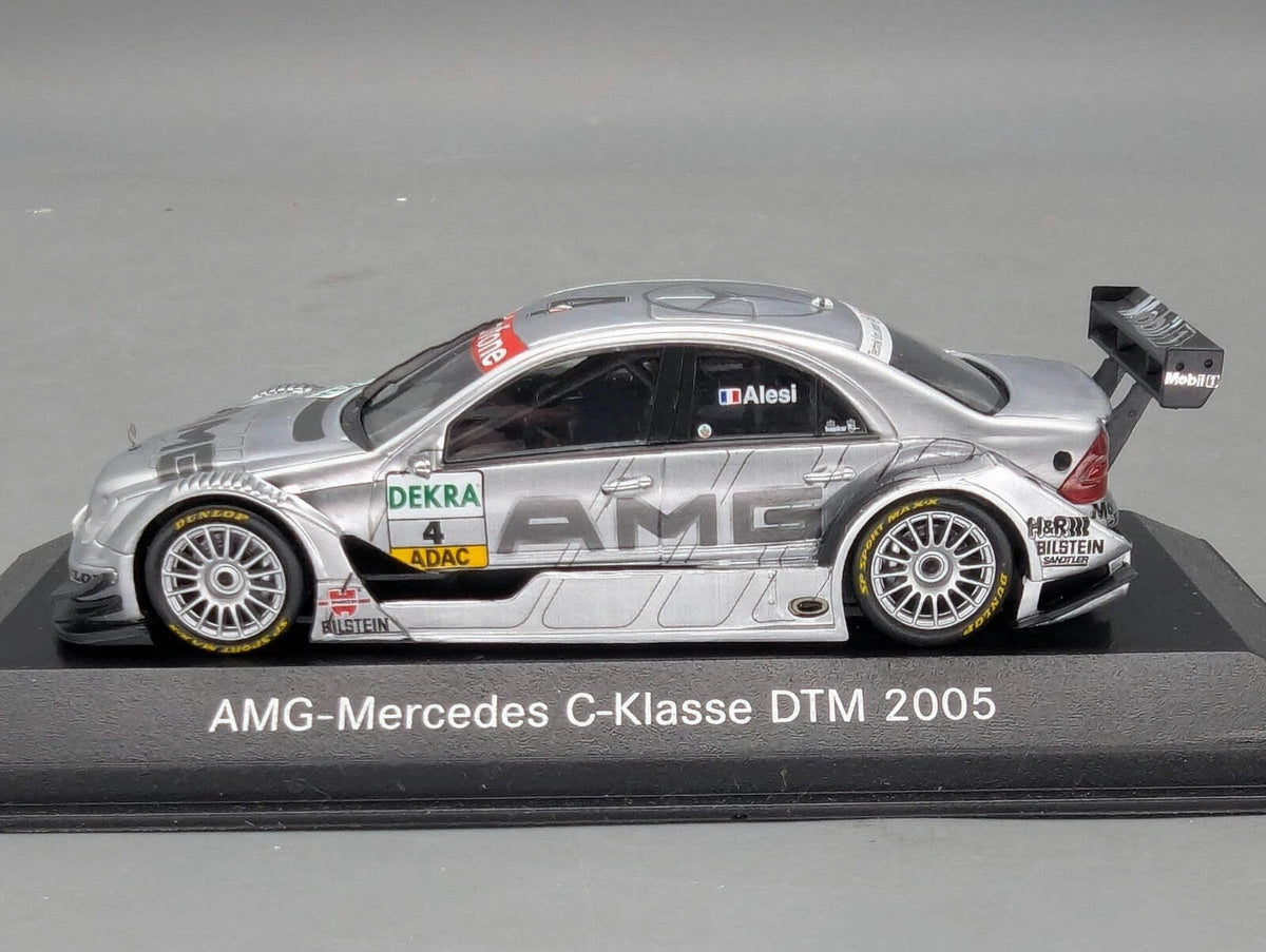 Modellautos 1:43 Minichamps AMG Mercedes Benz C-Klasse DTM 2005 #4 J. Alesi OVP