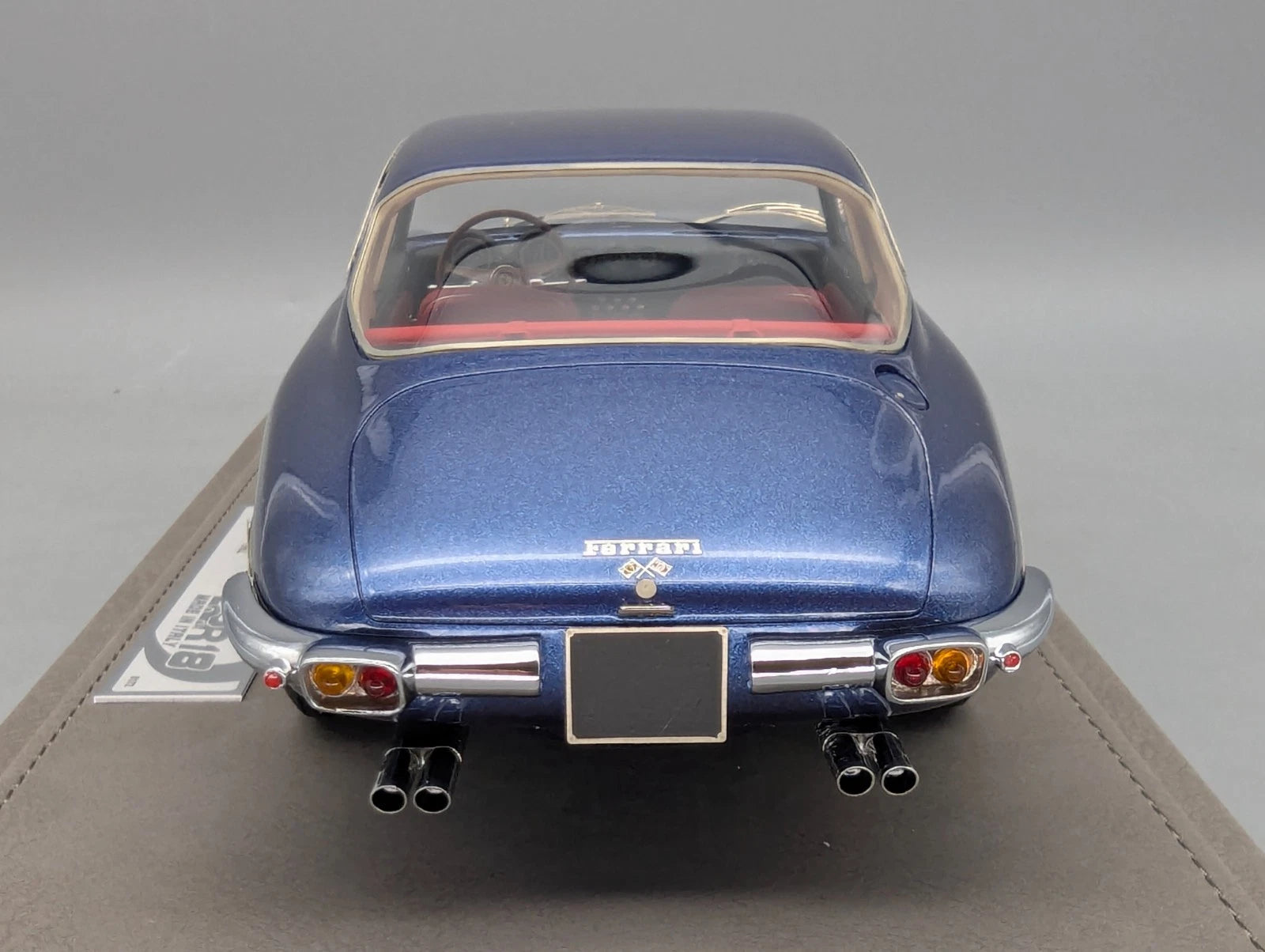 Modellautos 1:18 BBR Ferrari 400 Superamerica 1962 Met. Blue 01/72 Stück mit OVP