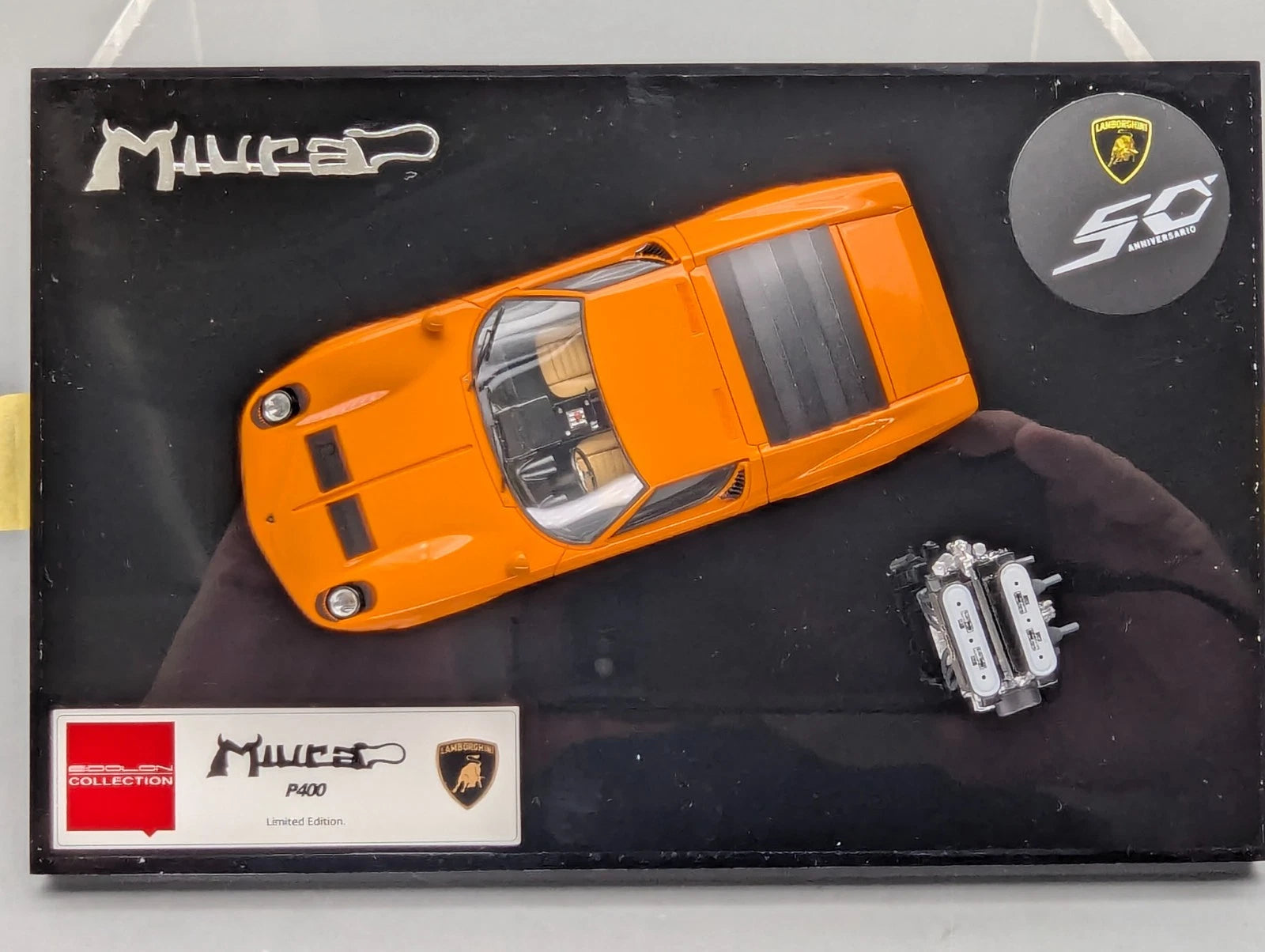 Eidolon Make Up 1:43 Lamborghini Miura P400 1967 Red Engine Set mit OVP