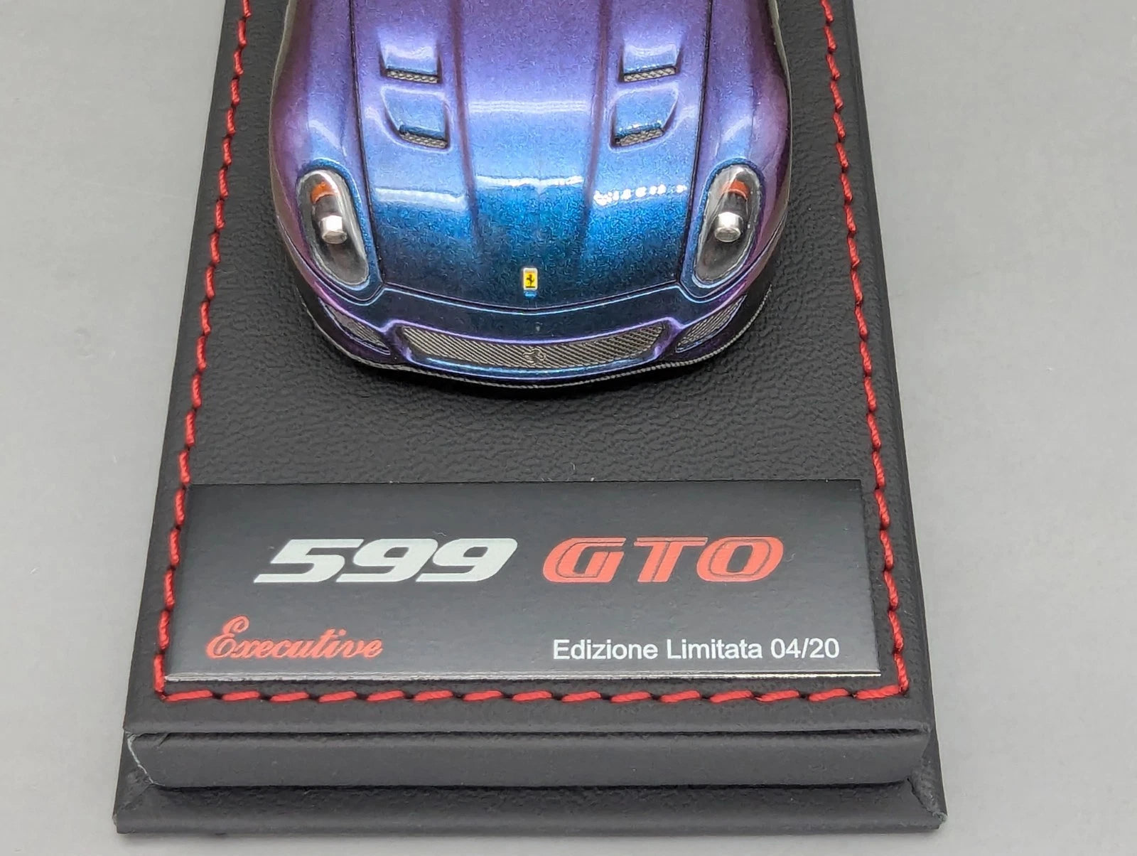 Modellautos 1:43 BBR Executive Calsito Ferrari 599 GTO Chameleon Ltd 04/20 OVP