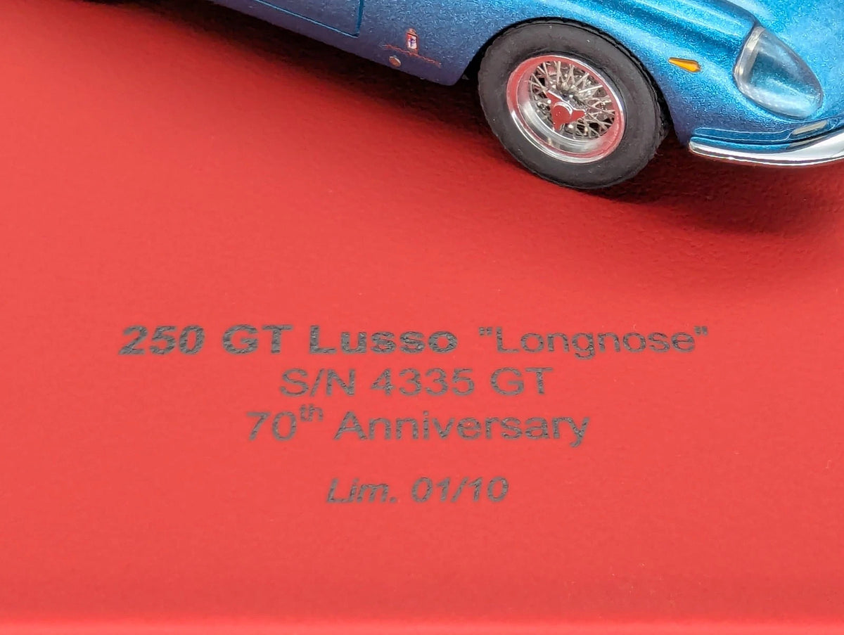 Modellautos 1:43 BBR Ferrari 250 GT Lusso Longnose Ltd 01/10 in OVP
