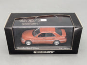 Modellautos 1:43 Minichamps Mercedes Benz C-Class 1997 Designo Orange mit OVP
