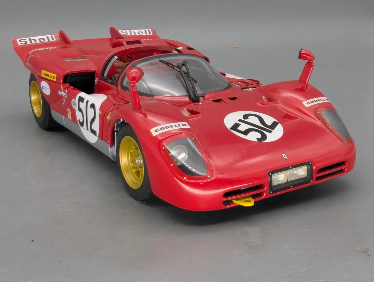 Modellautos 1:18 Hot Wheels Elite Ferrari 512 S Owner Nick Mason Pink Floyd OVP