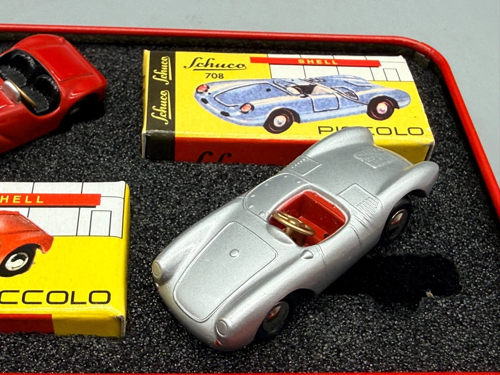 Modellautos 1:90 Schuco Piccolo 3er-Set Roadster-Legenden in OVP