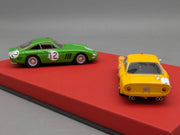 Modellautos 1:43 BBR Ferrari 330 LMB RHD Ltd 01/03 2-tlg Set mit Vitrine und OVP