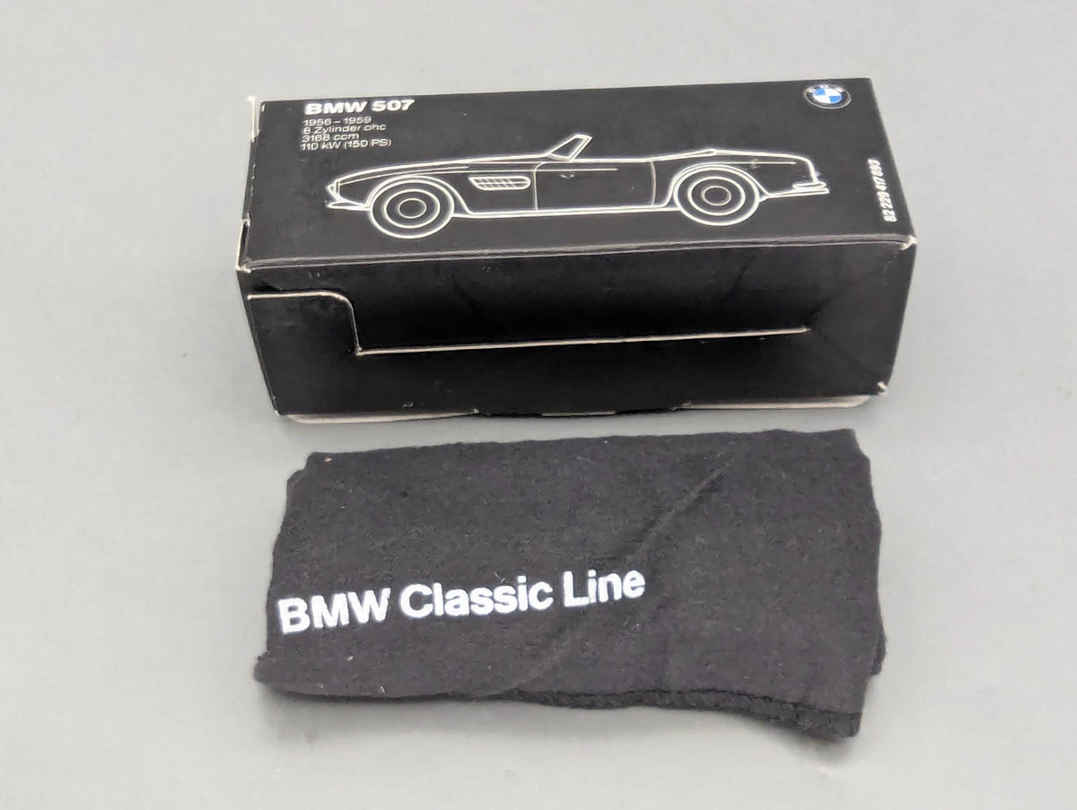 Modellautos 1:43 Minichamps Classic Line BMW 507 1956 Rot mit Dealer OVP