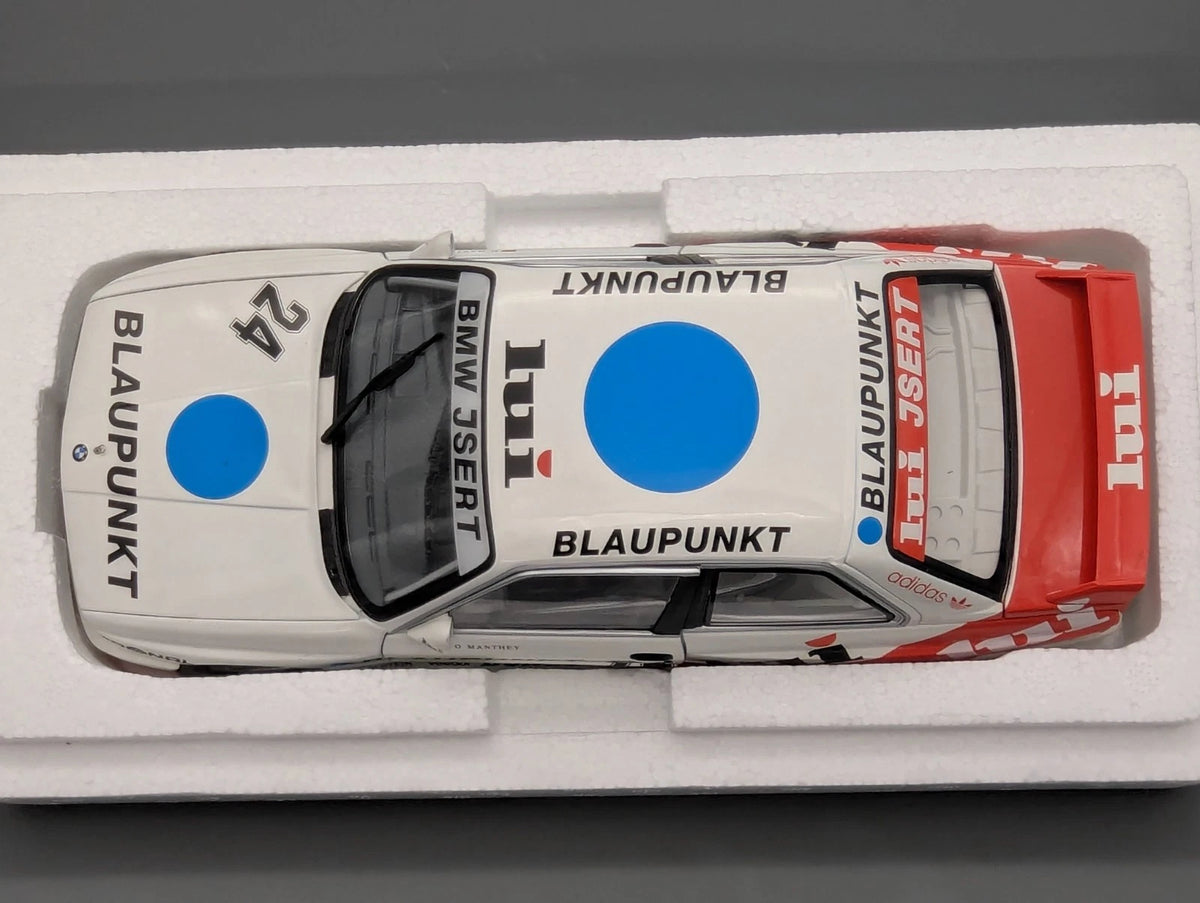 Modellautos 1:18 Minichamps BMW M3 DTM 1987 #24 O. Manthey mit OVP