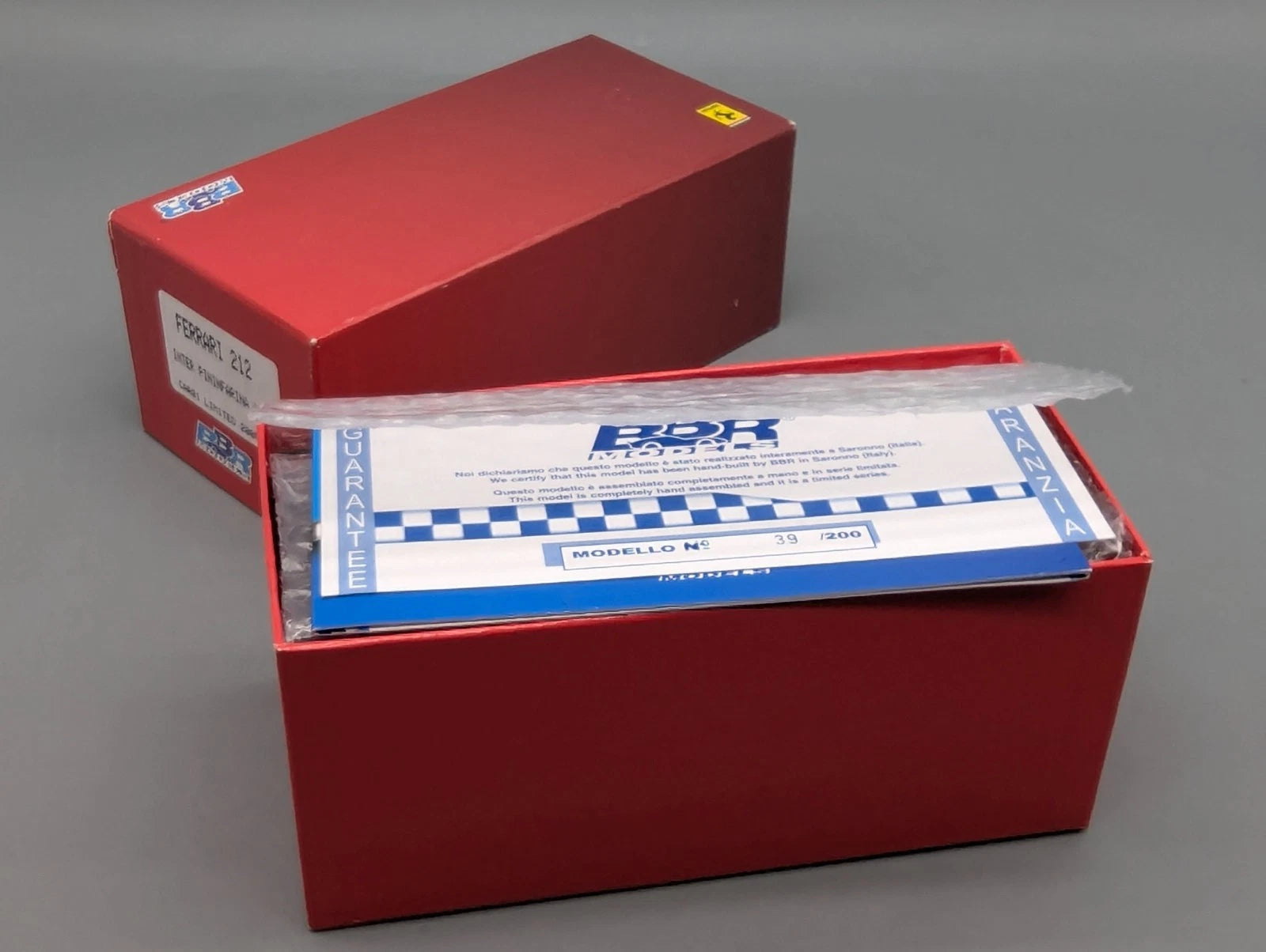 Modellautos 1:43 BBR Ferrari 212 Inter Pininfarina 1952 Blau Ltd 039/200 mit OVP
